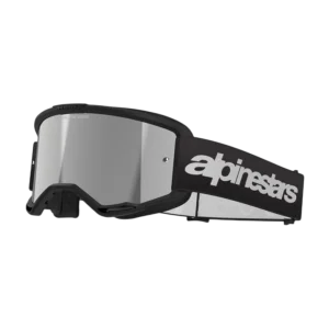ANTIPARRA ALPINESTARS ESPEJADA VISION 3 WORDMARK NEGRO/PLATA