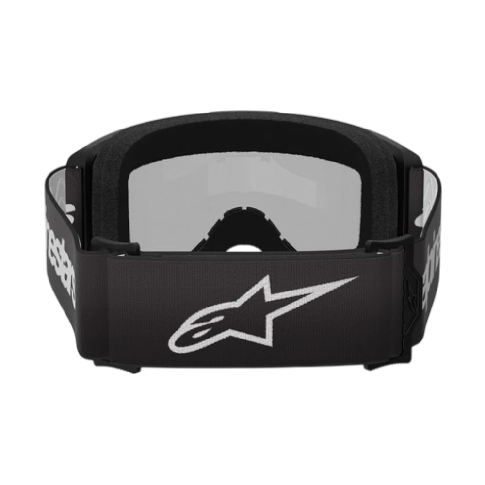 ANTIPARRA ALPINESTARS ESPEJADA VISION 3 WORDMARK NEGRO/PLATA - Imagen 3
