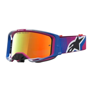 ANTIPARRA ALPINESTARS ESPEJADA VISION 8 MAVEN FIRE RED/NEGRO/ROJO