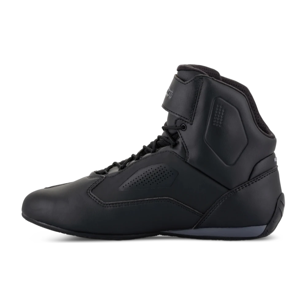 BOTA ALPINESTARS FASTER 3 RIDEKNIT NEGRO/GRIS/ROJO BRILLANTE - Imagen 5