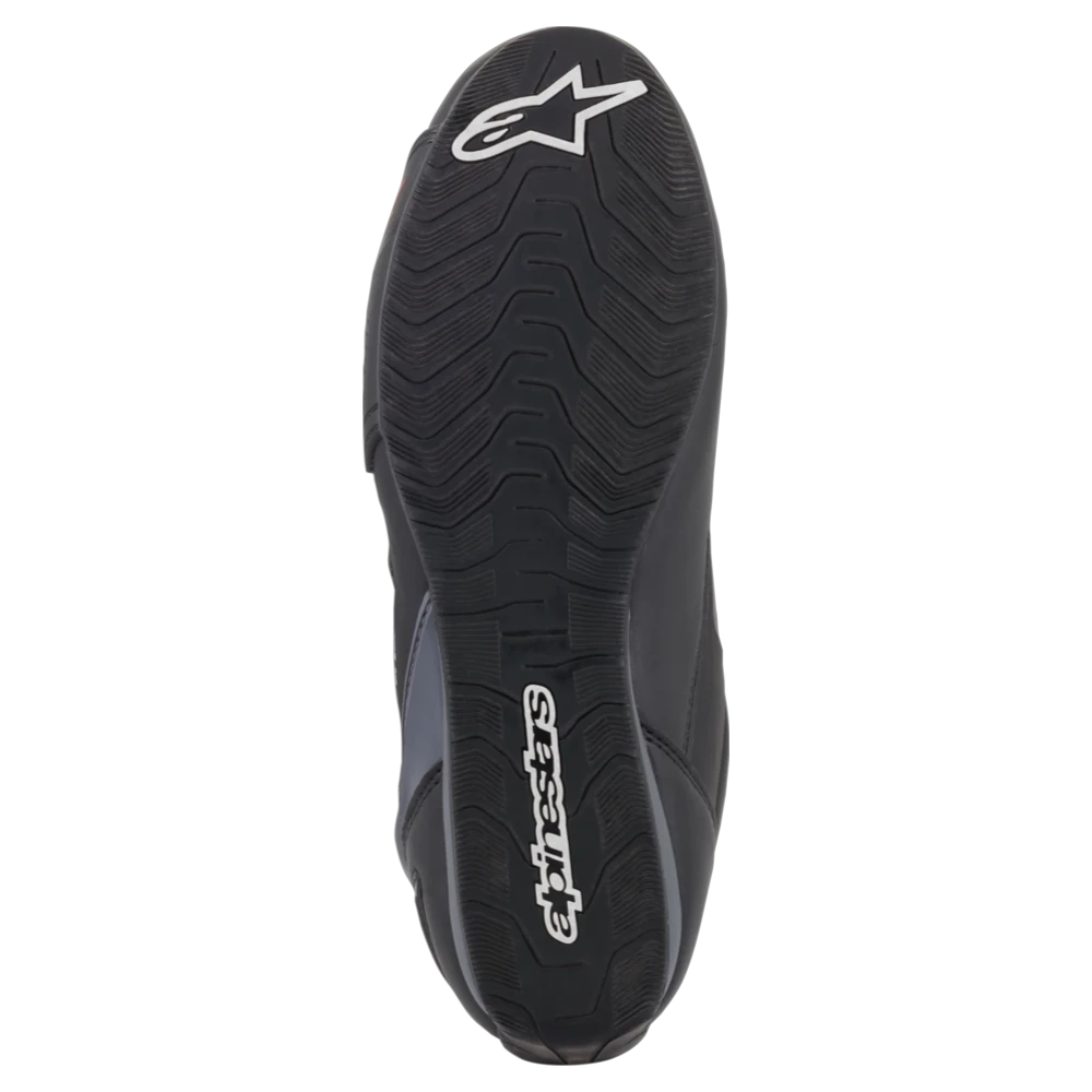BOTA ALPINESTARS FASTER 3 RIDEKNIT NEGRO/GRIS/ROJO BRILLANTE - Imagen 2