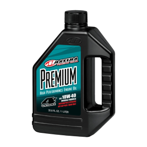 ACEITE MAXIMA RACING OILS PREMIUM 10W-40 LA DESA MINERAL 4T 1L